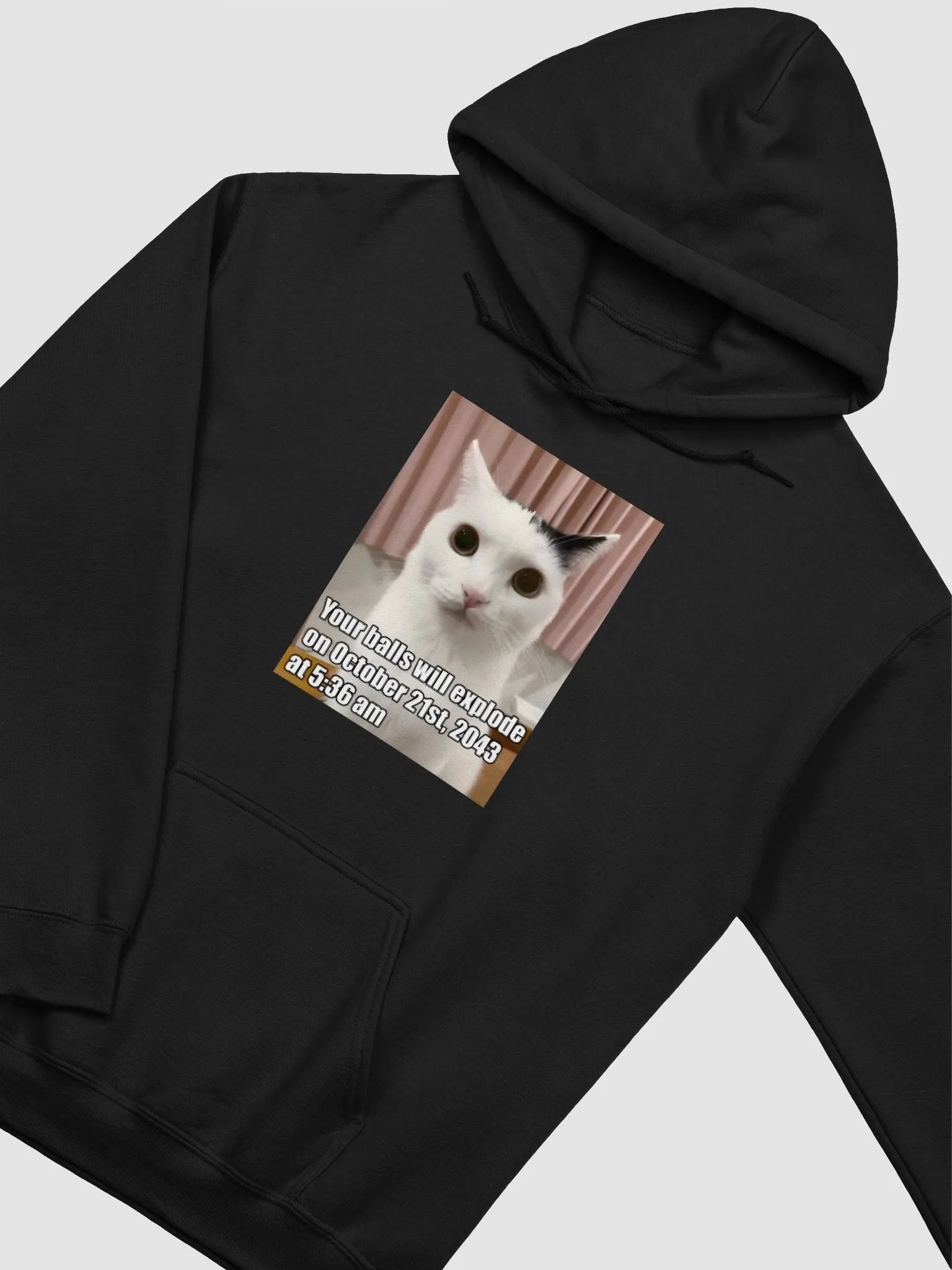 Your Balls Will Explode On October 21st 2043 At 5:36am Hoodie product image (2)