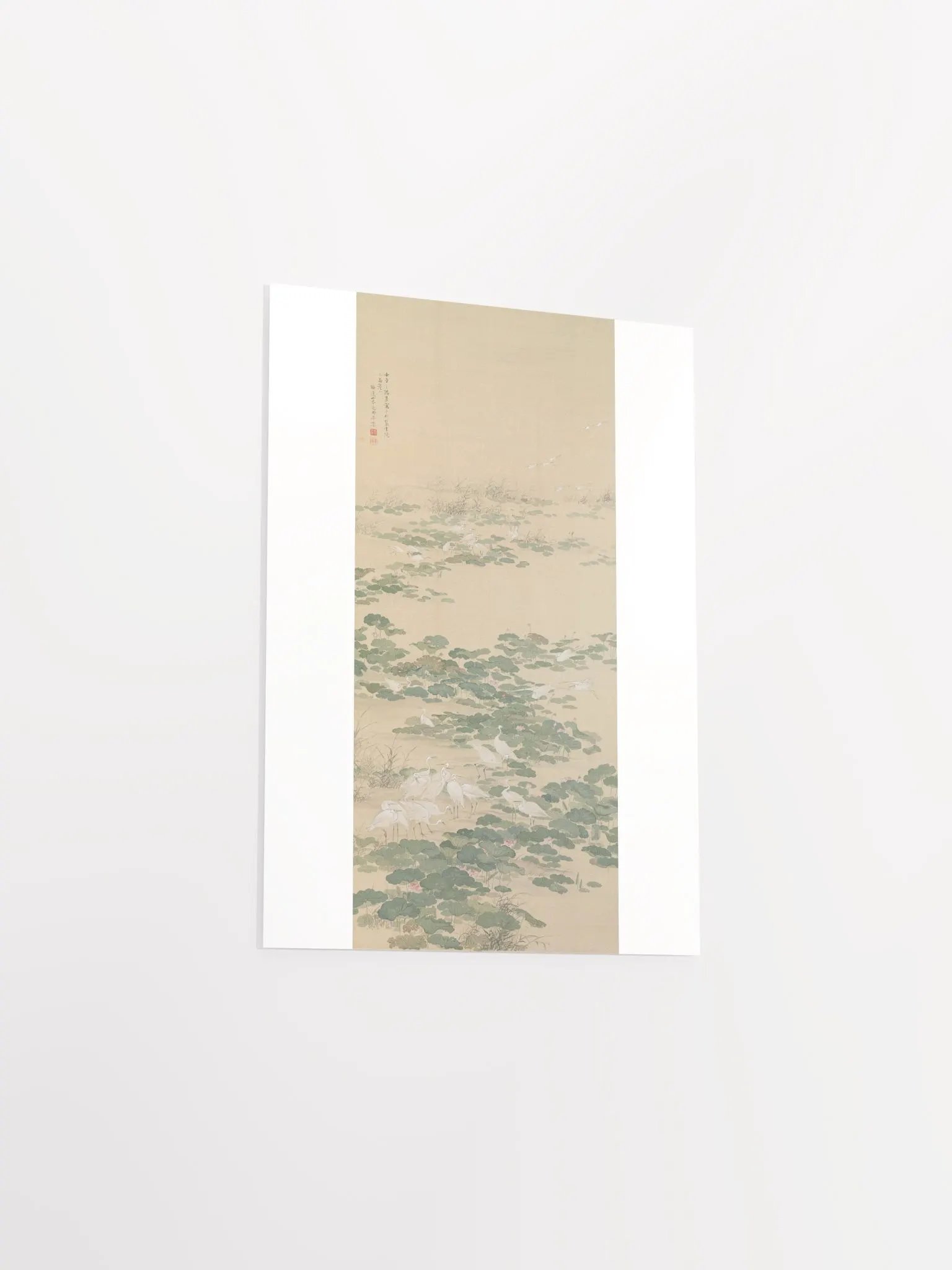 Egrets in a Lotus Pond by Yamamoto Baiitsu product image (3)