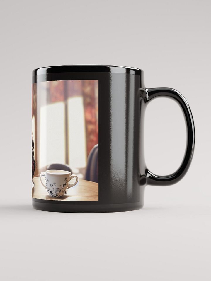 French Bulldog Fun: Black Glossy Mug for Dog Lovers product image (2)
