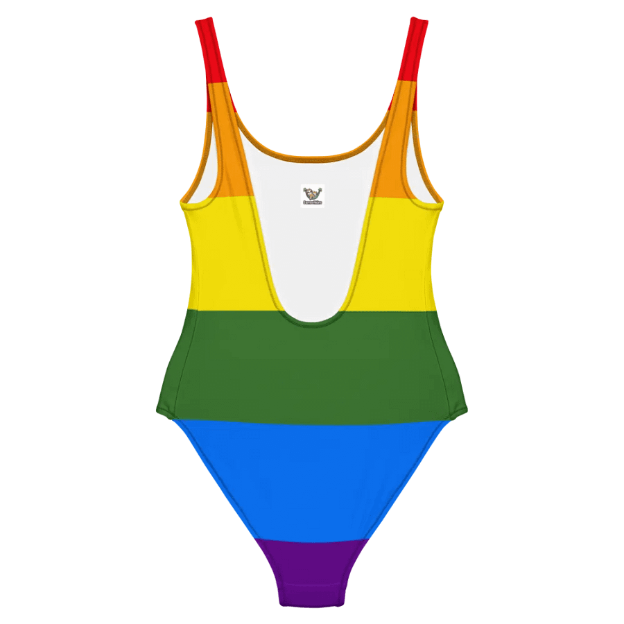 Rainbow Stripes All-Over Swimsuit product image (6)