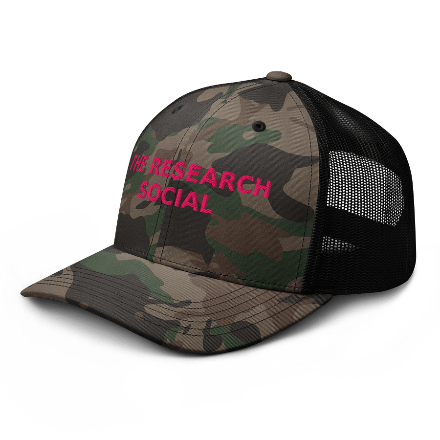 Field Tested – Research Approved” Camo Hat product image (4)
