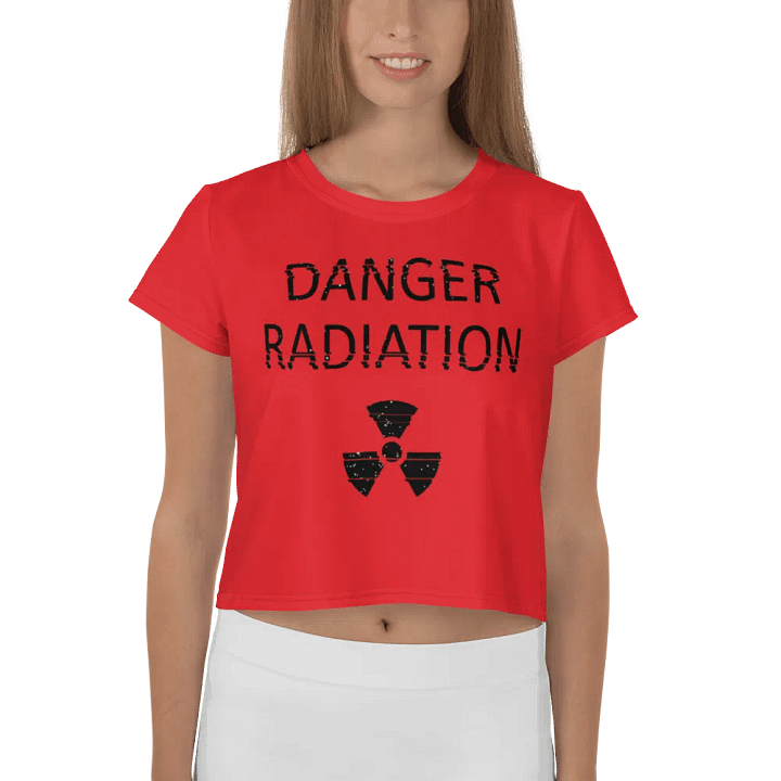 (2 sided) Co-60 Fan Club crop tee product image (2)