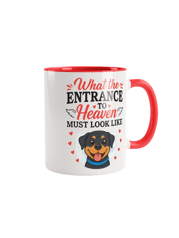 Heavenly Rottweiler Ceramic Mug product image (2)