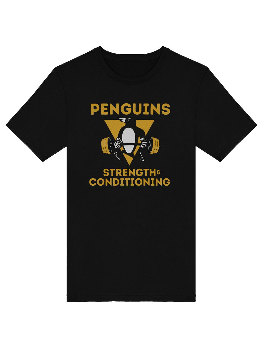 Penguins Strength and Conditioning T-Shirt – Funny Hockey Gym Workout Tee product image (5)