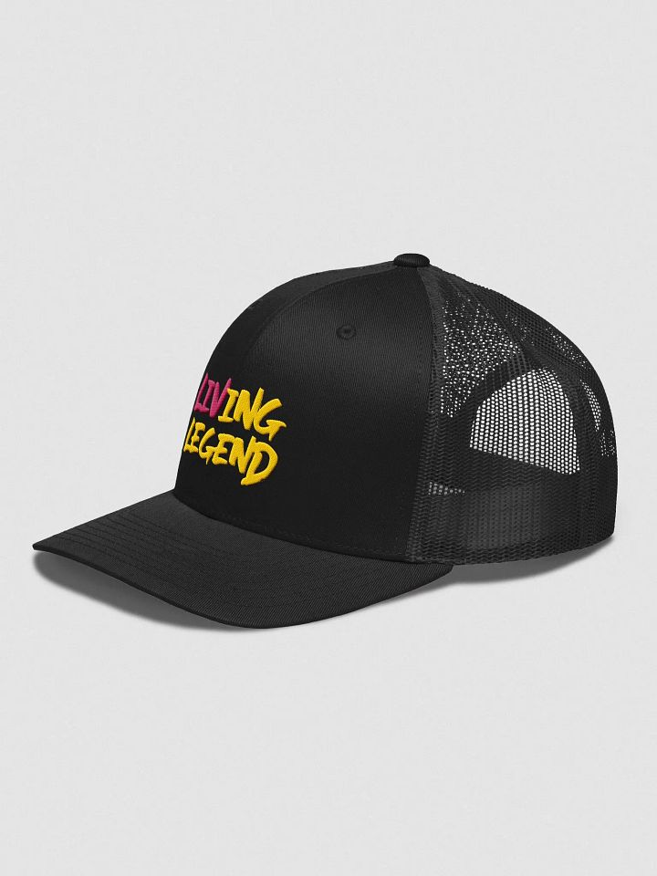 QSHW LIV JAXON EMBROIDERED LOGO RETRO TRUCKER HAT product image (2)