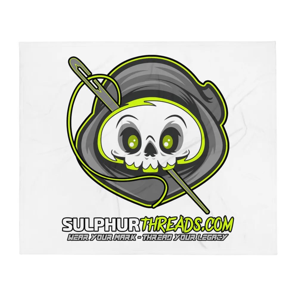 SulphurThreads Logo Throw Blanket product image (2)