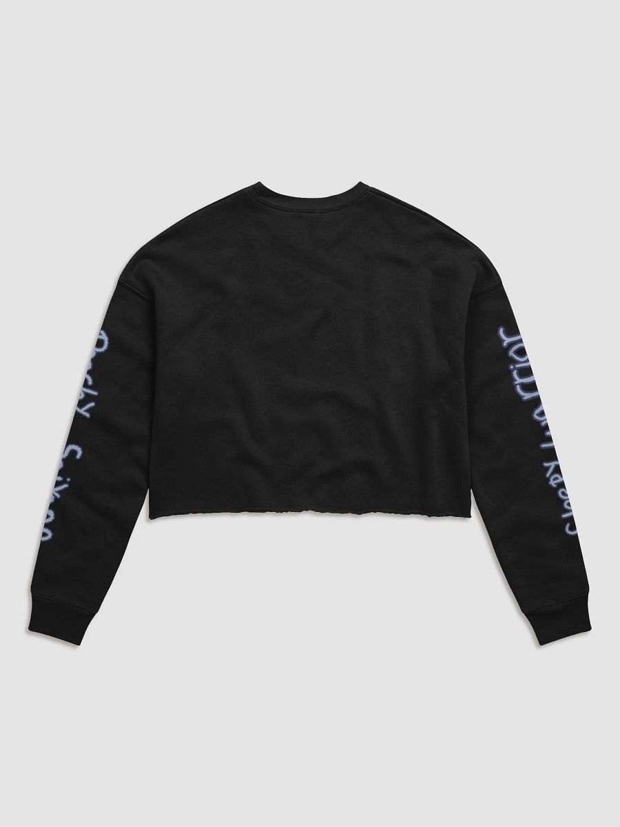Sleepy Warrior Fleece Crop Sweatshirt product image (7)