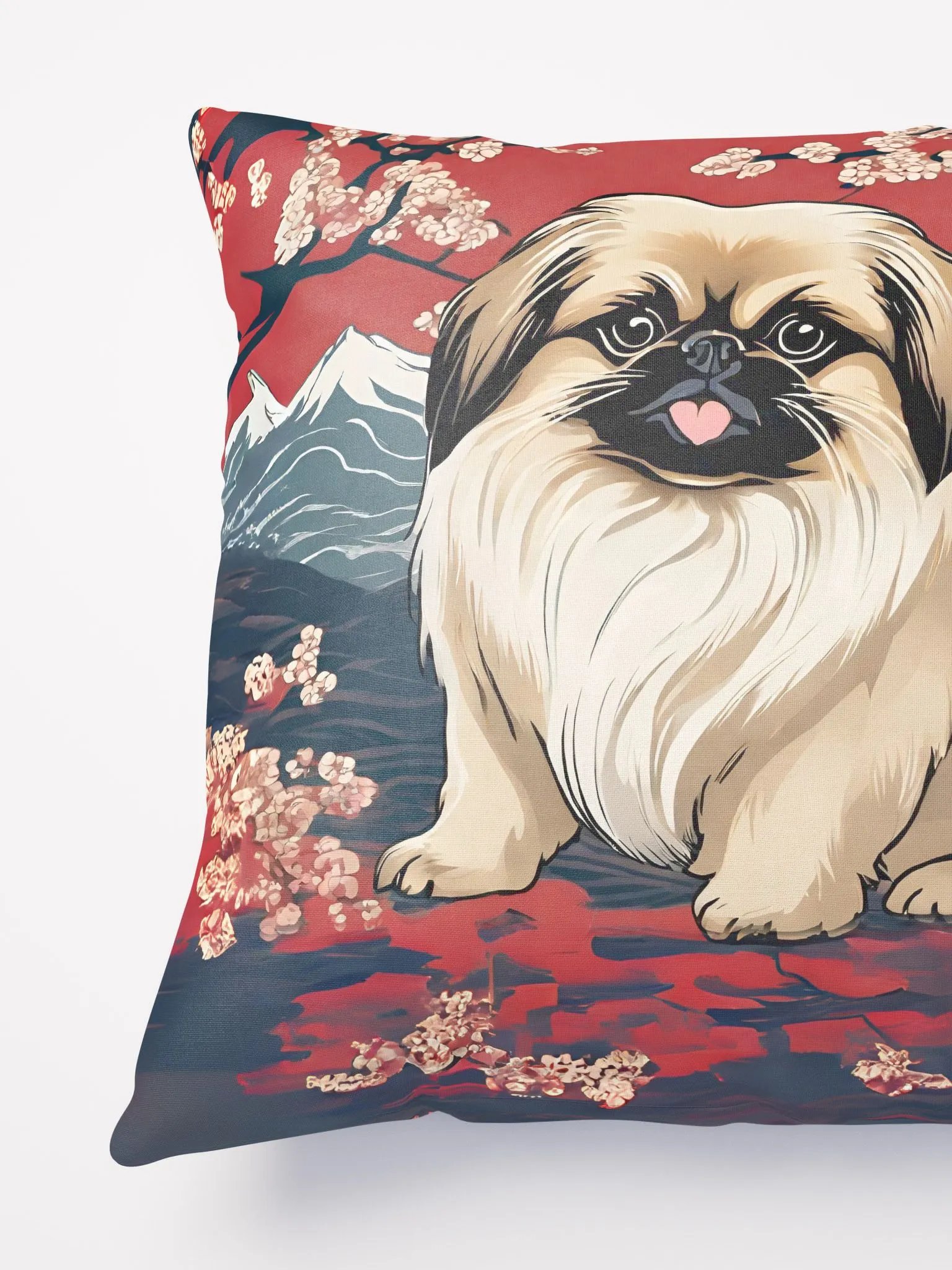 Pekingese Japanese Art Pillow product image (4)