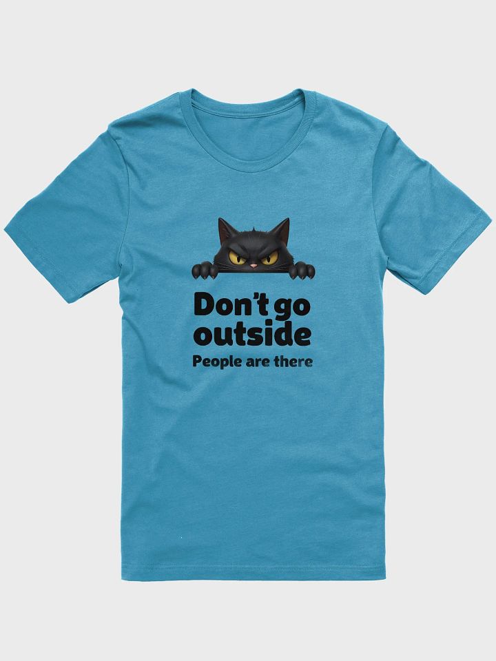 Peekaboo Cat Warning Tee product image (6)