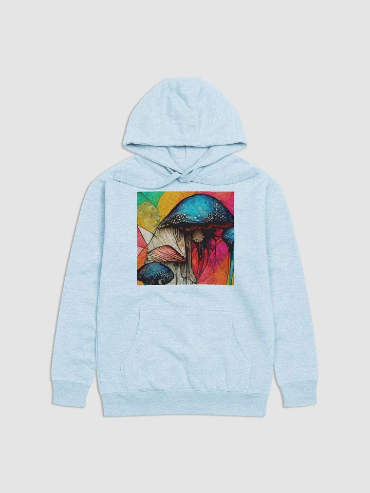 Mushrooms Cozy Cotton Blend Unisex Hoodie product image (1)