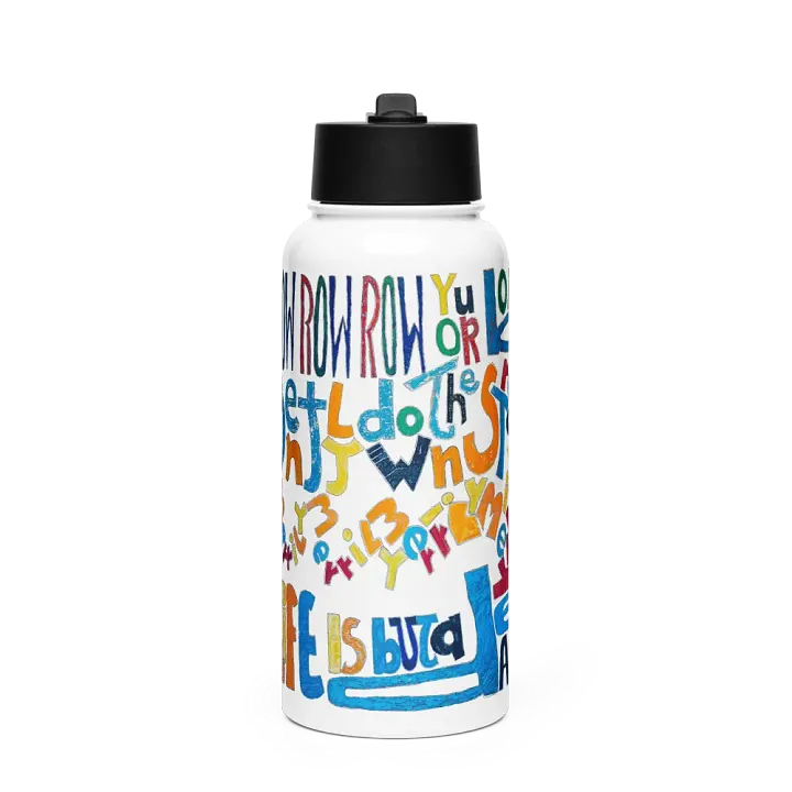 Row Row Row Your Boat Waterbottle product image (1)
