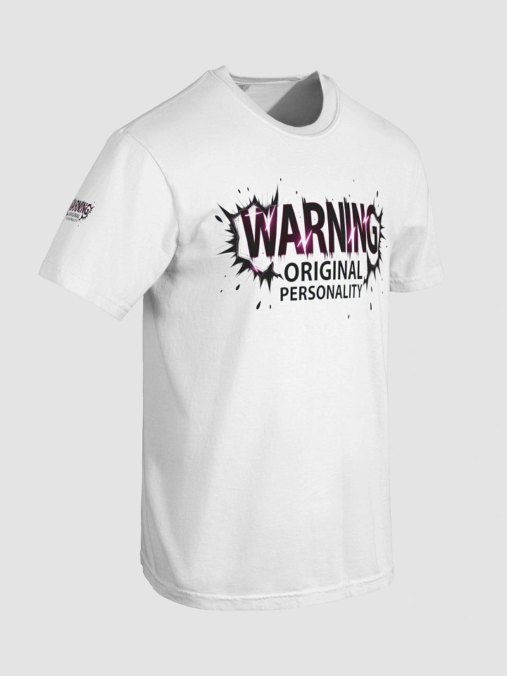 Warning Original Personality Cotton T-Shirt - Warning Original Personality product image (92)
