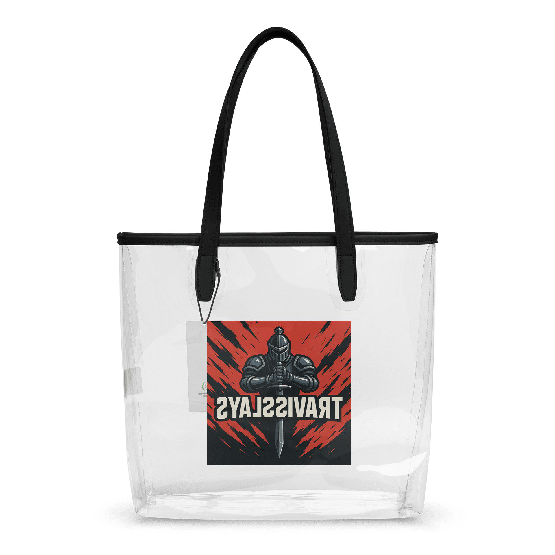 Knight's Valor Clear Tote Bag product image (2)