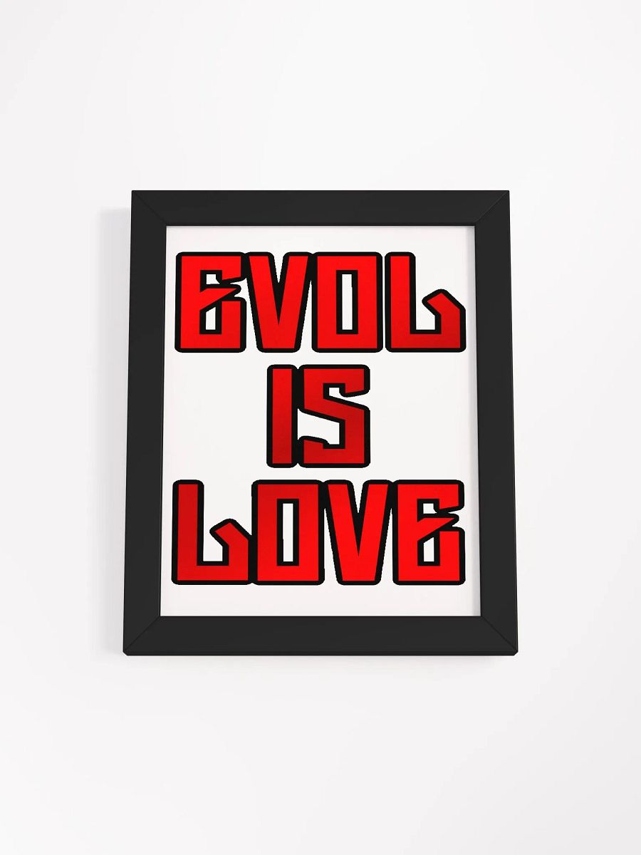 Evol Is Love Wall Art product image (3)