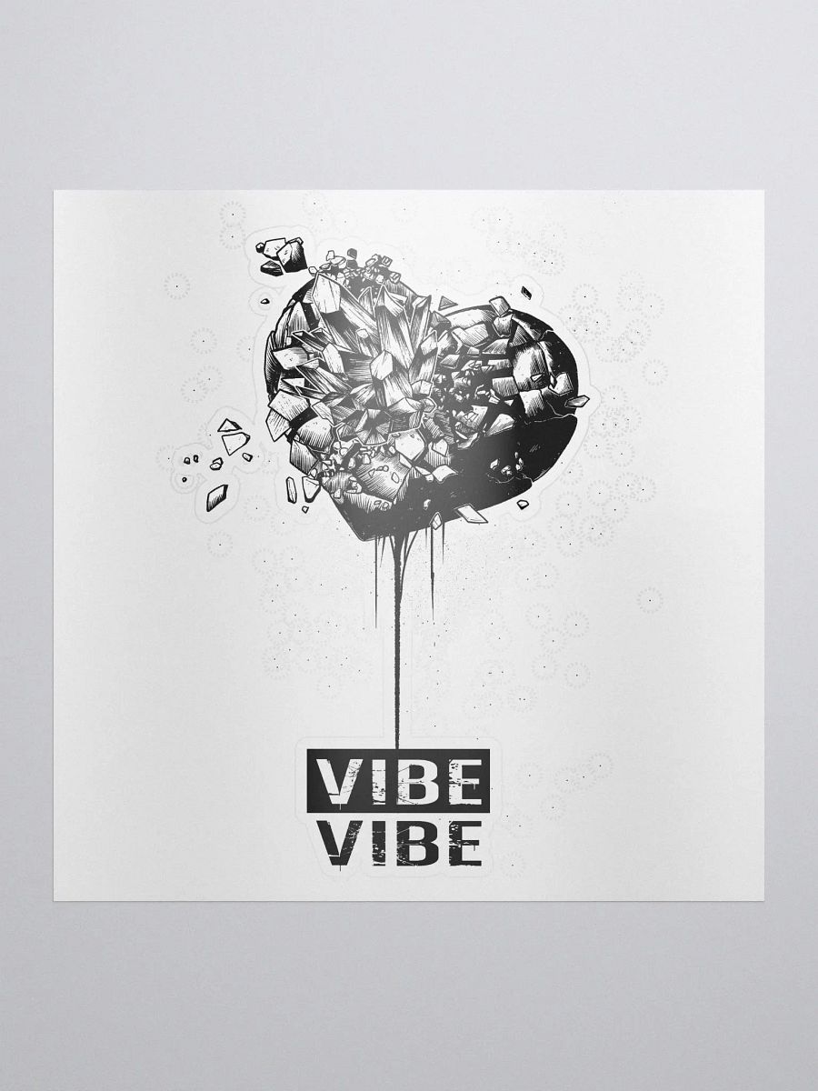 Vibe Stone Heart Sticker product image (2)