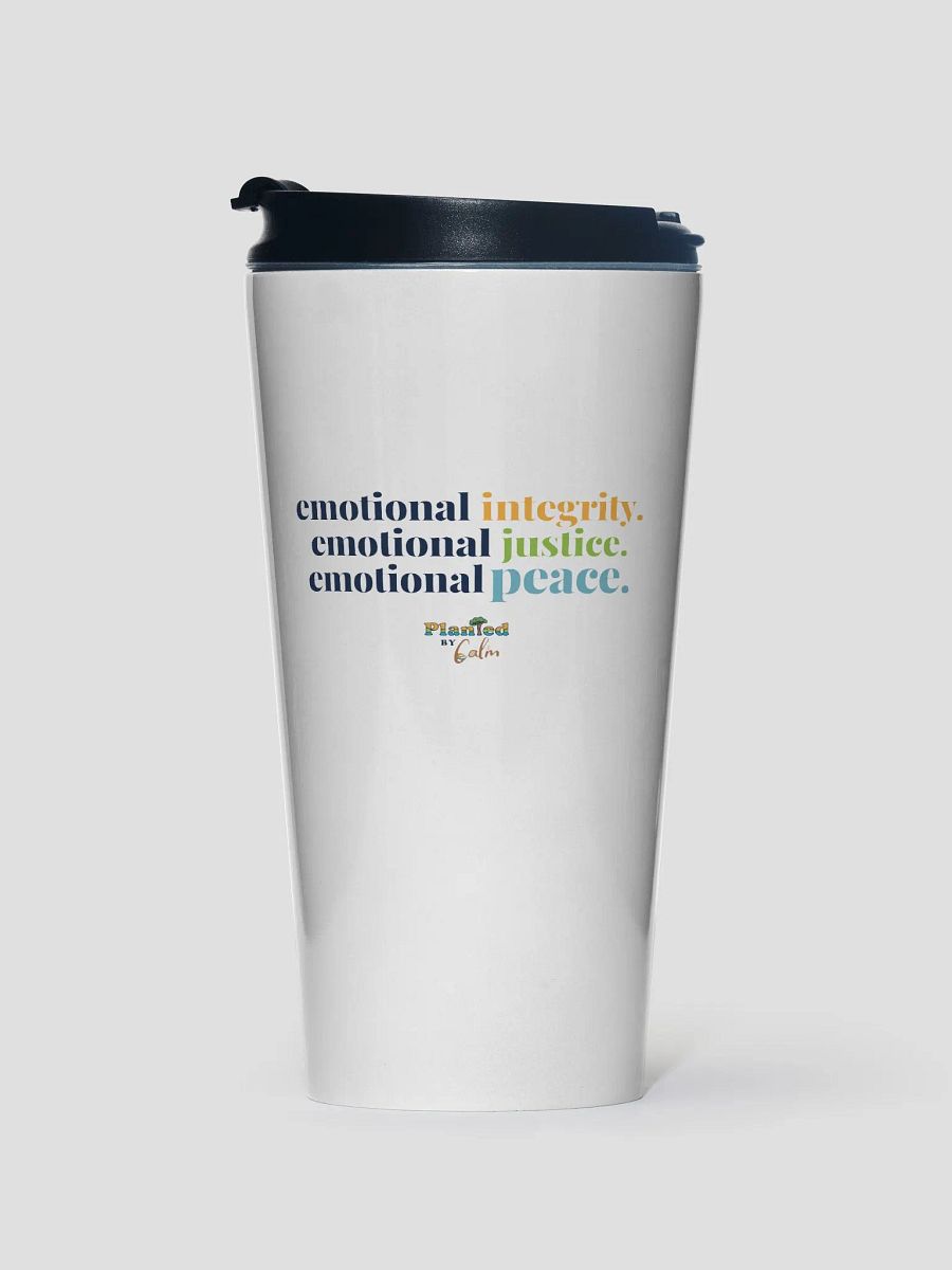 Official Planted By Calm | Calm Keepers Stainless Steel Travel Mug (15oz) product image (3)