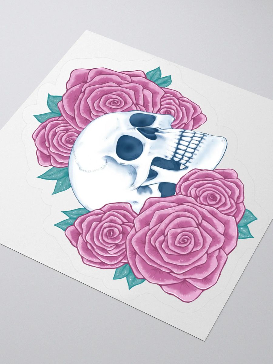 Floral Skull Stickers product image (9)