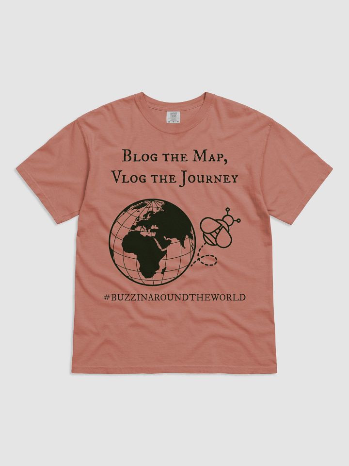 Blog The Map, Vlog The Journey T-Shirt product image (1)