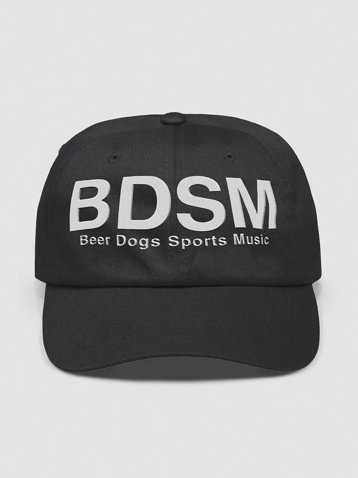 Beer Dogs Sports Music BDSM Dad Hat product image (1)