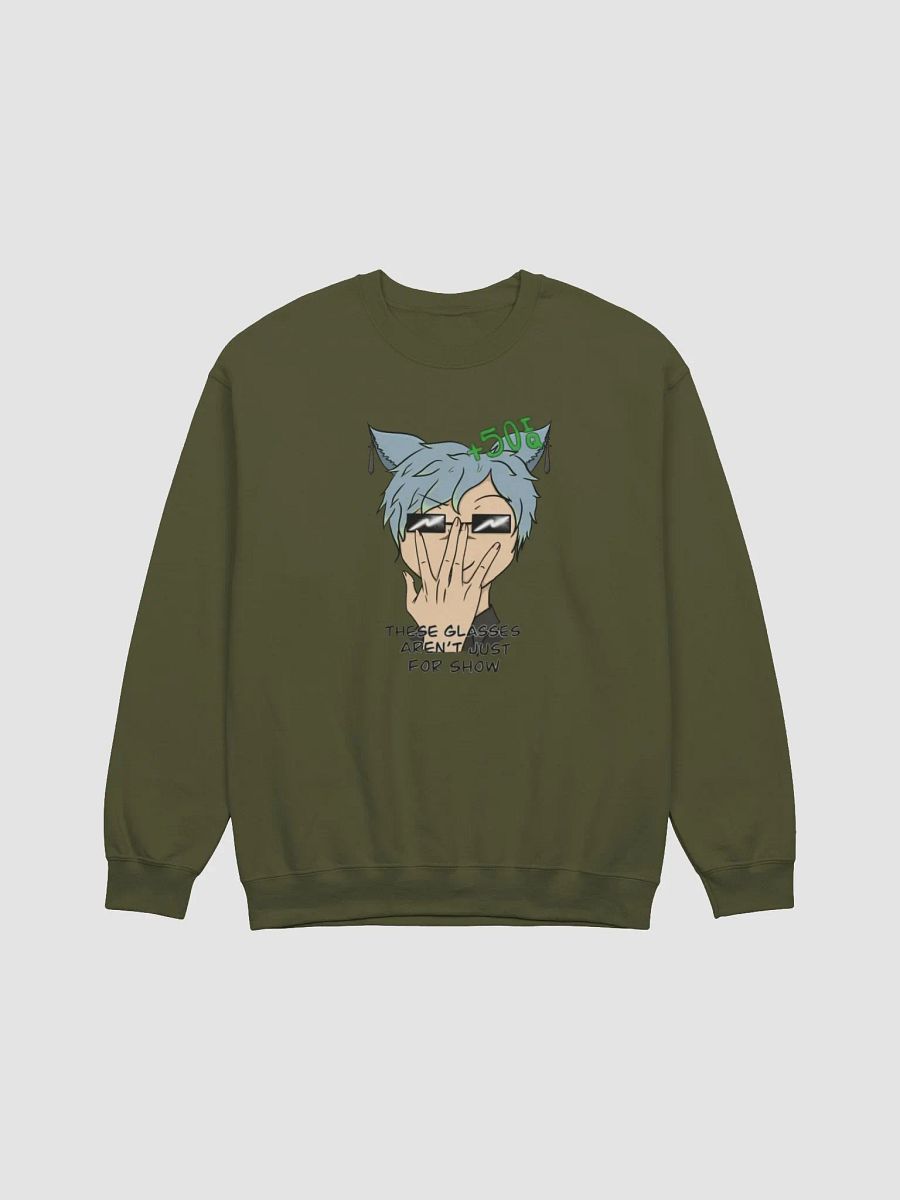 IQ +50 Gildan Classic Crewneck Sweatshirt product image (2)