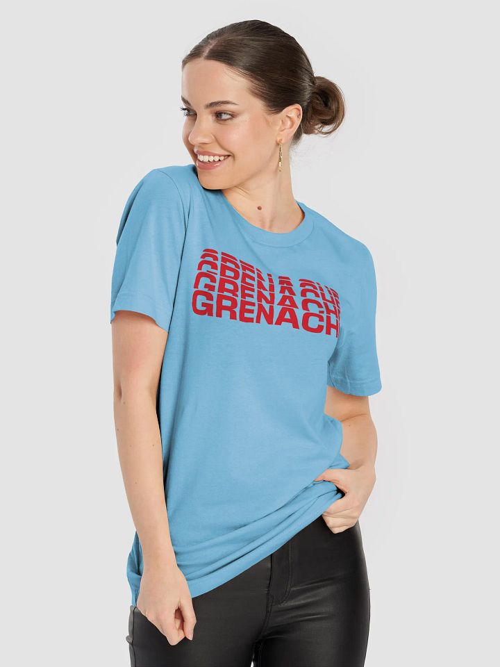Grenache Faded Text T-Shirt – Celebrate Your Wine Aesthetic product image (2)