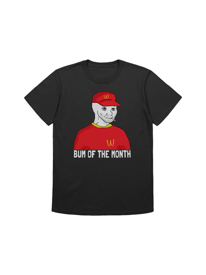 Wojak Tee - Bum of the month (WAGEDONALD) 🔥🍔 product image (1)