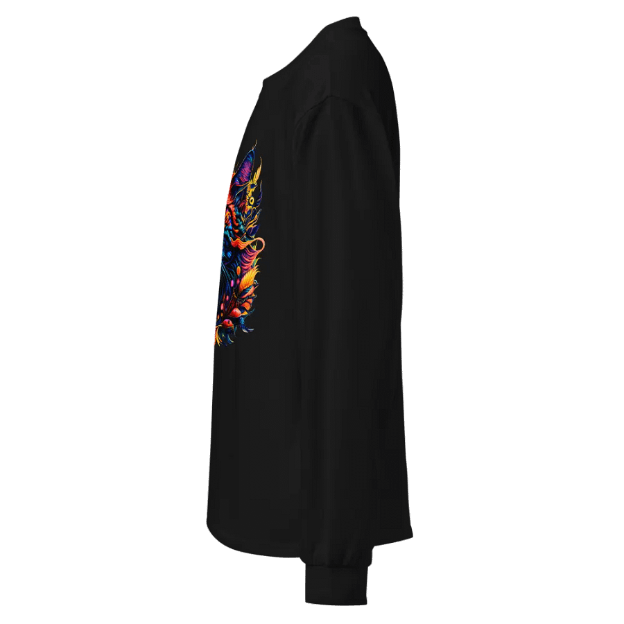 [Trippy Cat] Unisex Premium Heavyweight Long Sleeve Shirt product image (5)