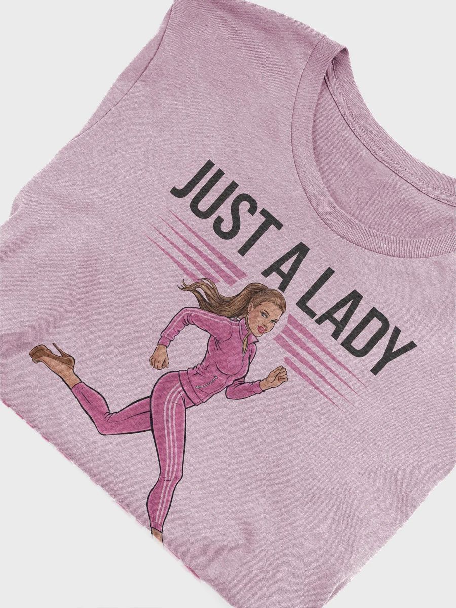 Just a Lady Running Tee product image (4)