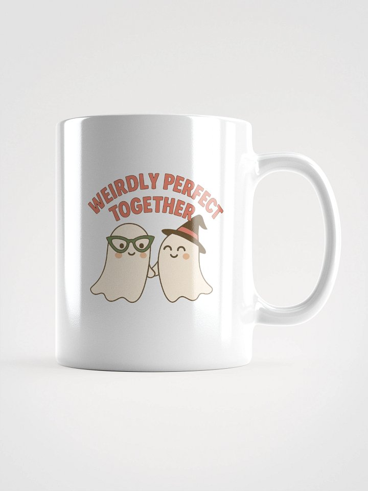 Weirdly Perfect Together White Glossy Mug product image (2)