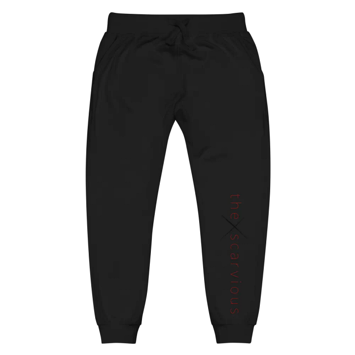 Crimson Shadow Unisex Fleece Joggers product image (1)