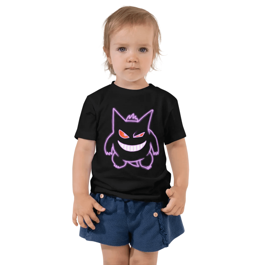 Neon Gengar Kids T-shirts product image (1)