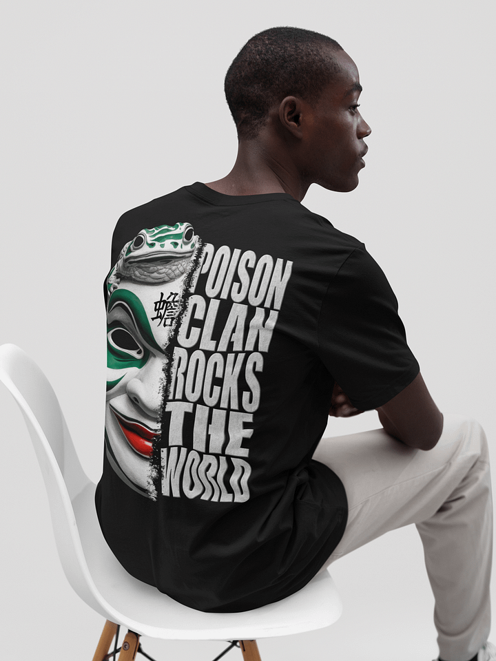 🏷️ Poison Clan Toad Style - Back Print Martial Arts Tee product image (2)