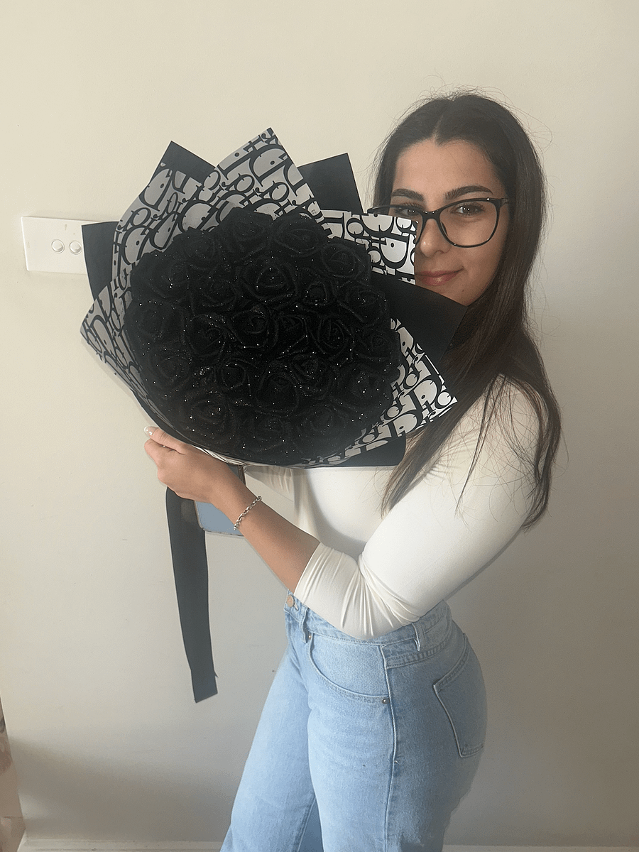 Black Glitter Bouquet product image (7)