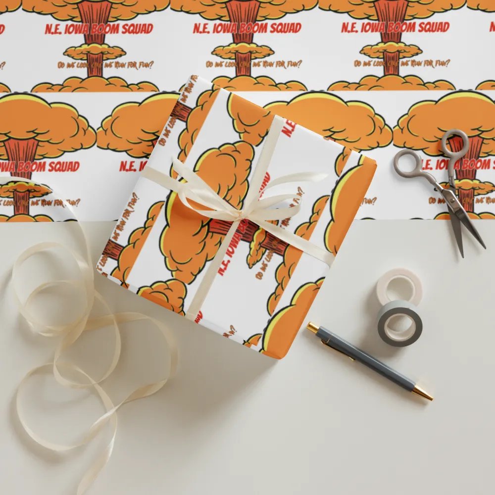 BOOM Squad wrapping paper product image (12)