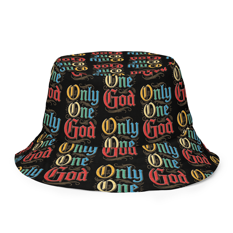 Only One God Bucket Hat By Chilly Palmer D.C.E.L. product image (7)