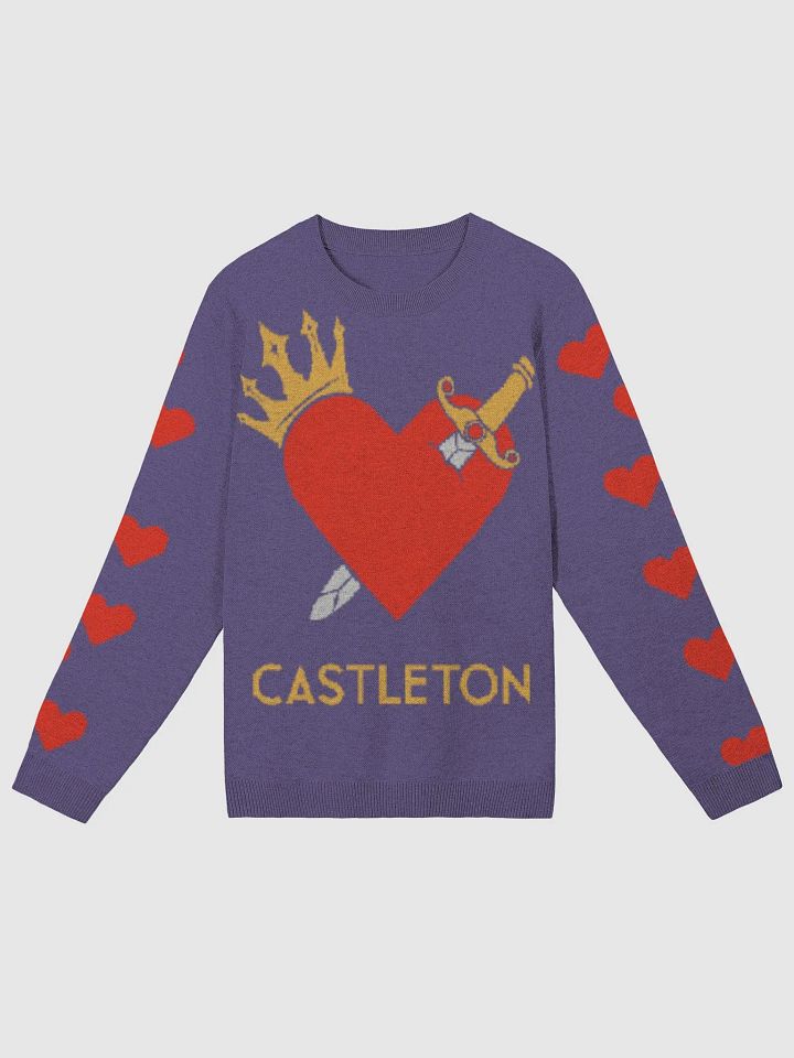 Heart on your Sleeve Crewneck Knitted Sweater product image (1)