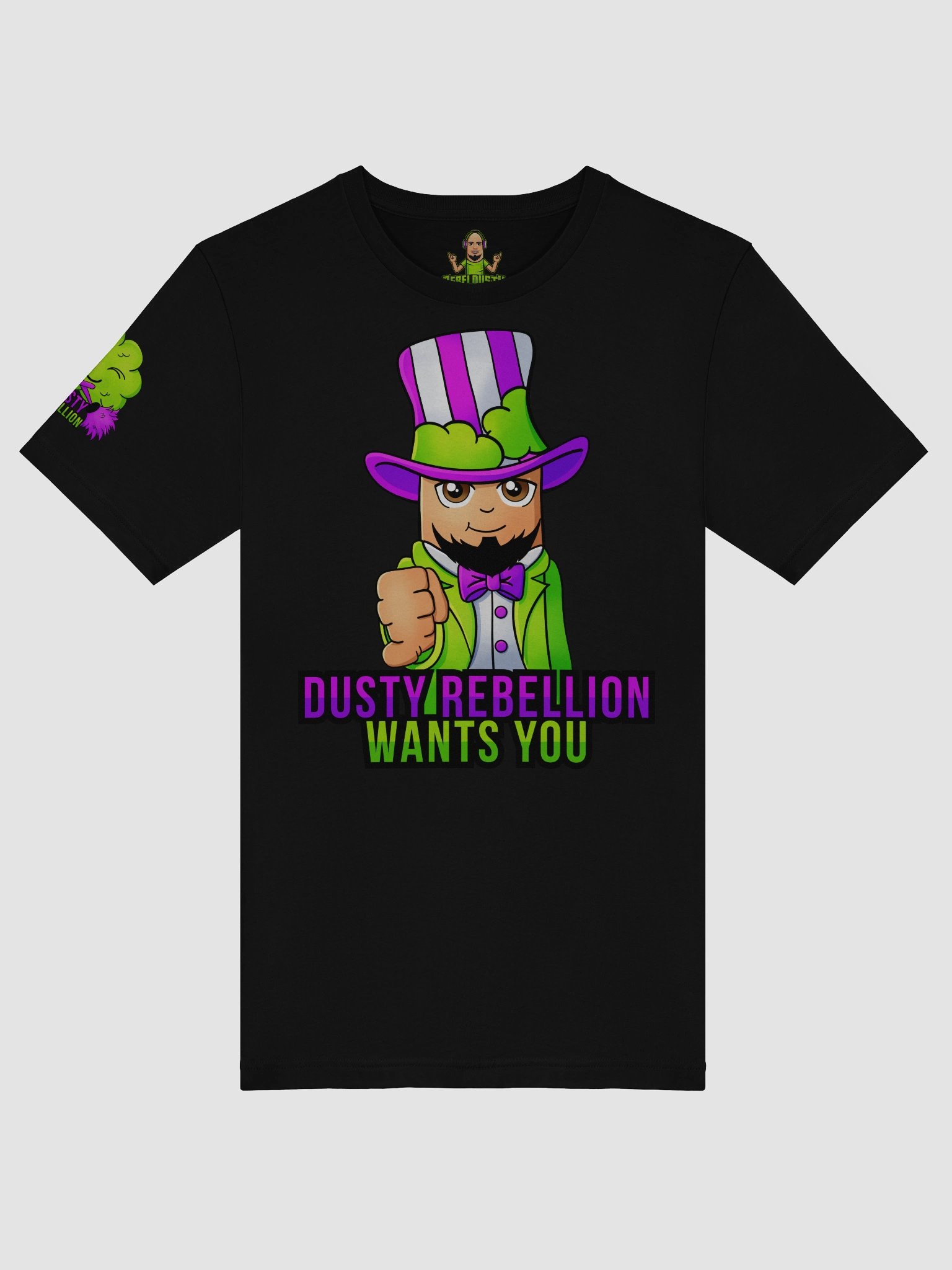 Dusty Rebellion Wants You Logo T-Shirt! product image (23)