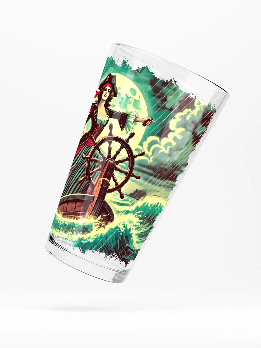 Pirate Woman Adventure 16 oz Glass product image (5)