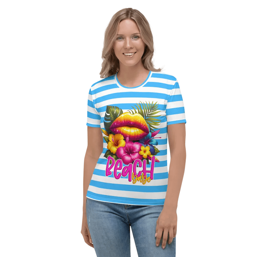 Hibiscus Kiss Summer T-Shirt product image (1)