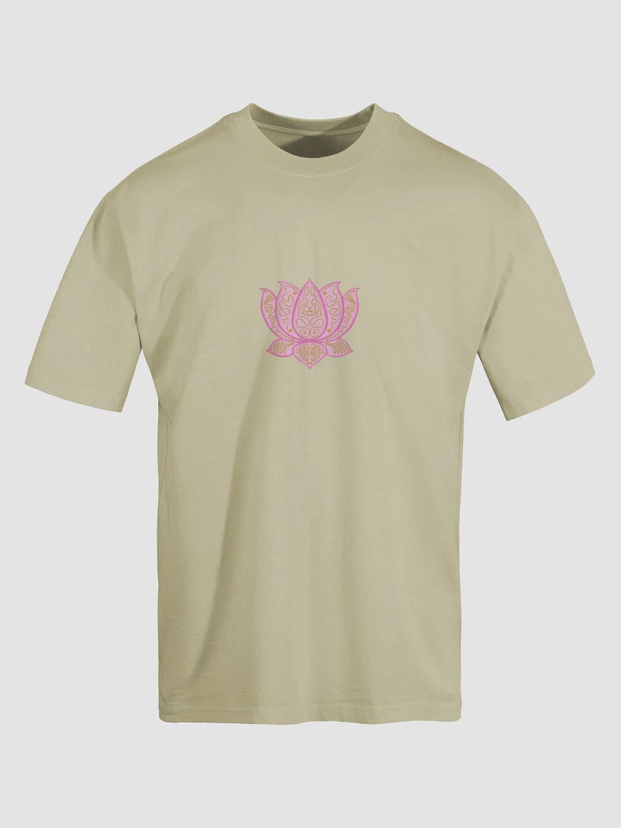 Golden Lotus Oversized Tee product image (5)