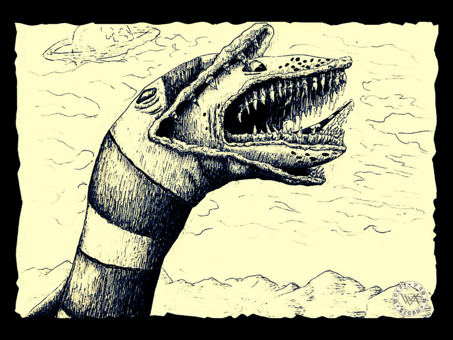 Saturn's Full of Sandworms- Unisex Cotton Tee product image (21)