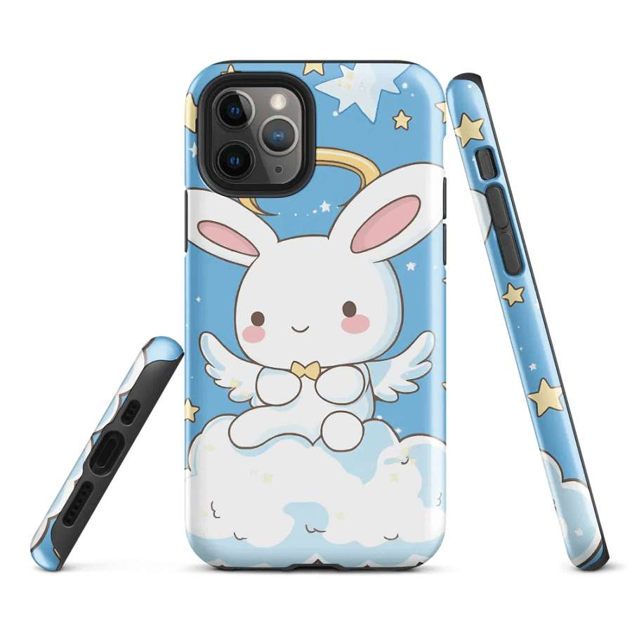 Kawaii Heavenly Bunny iPhone® Tough Case product image (2)