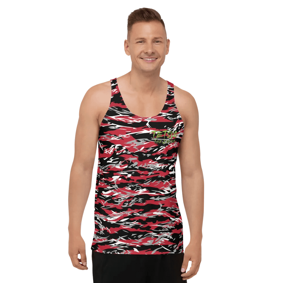 Blood Camo Sublimated Tank Top product image (8)