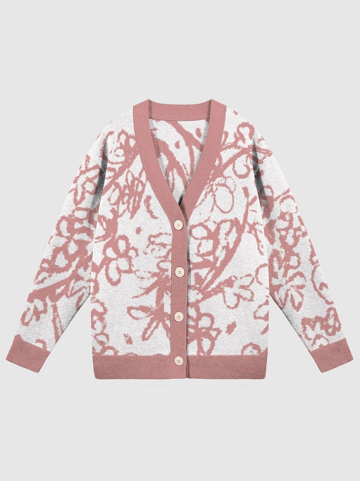 Coral Folral Cardigan product image (1)