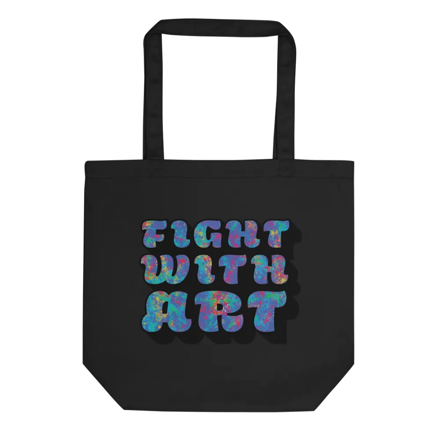 Fight With Art Tote Bag product image (1)