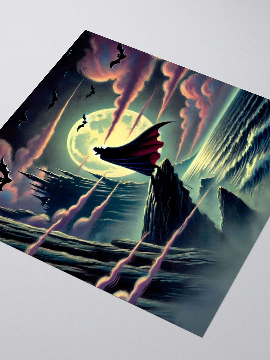 Moonlit Vampire Gothic Halloween Stickers product image (8)