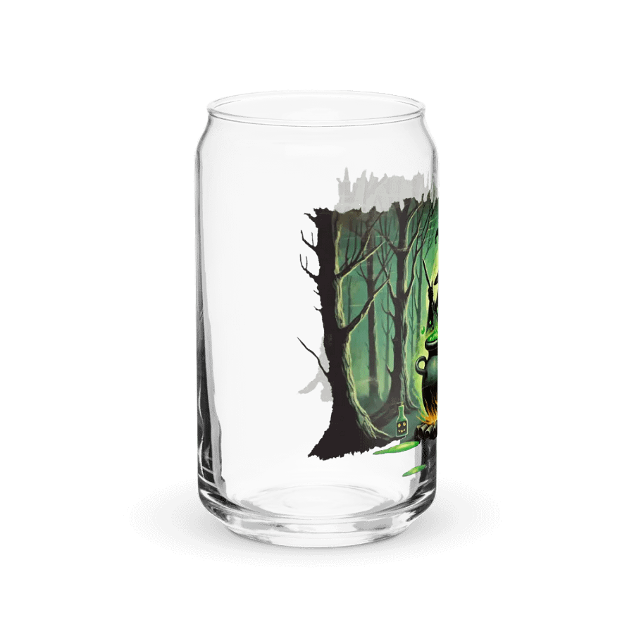 Cauldron Monster Halloween Brew Glass (Distressed Look) product image (10)