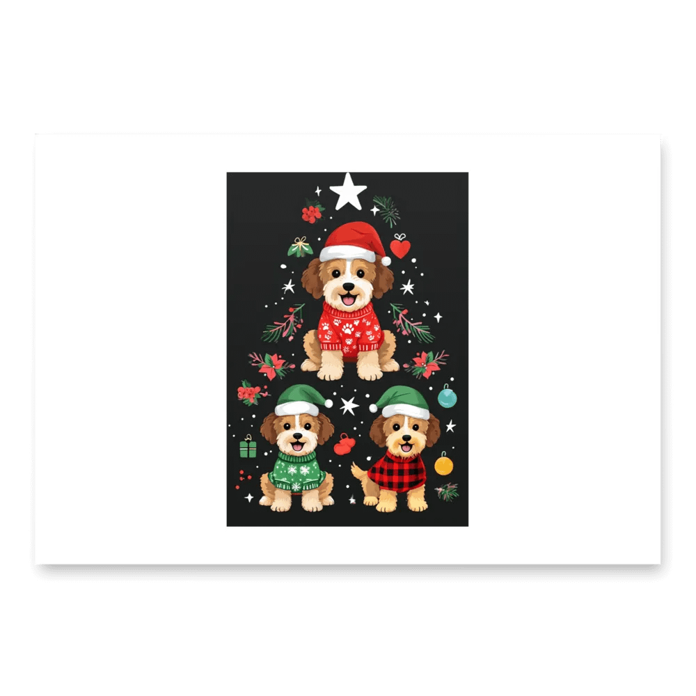 Festive Paws Wrapping Paper Set product image (1)
