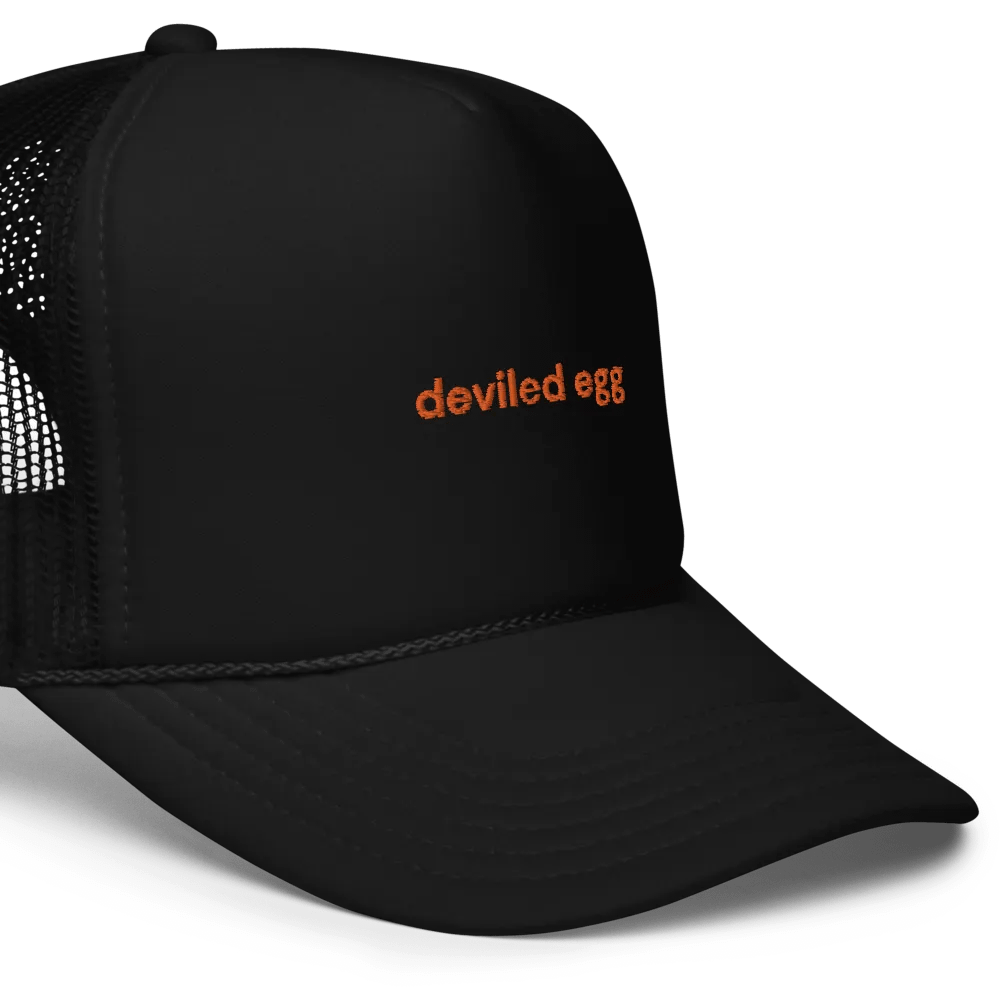 Deviled Egg Trucker Hat product image (5)