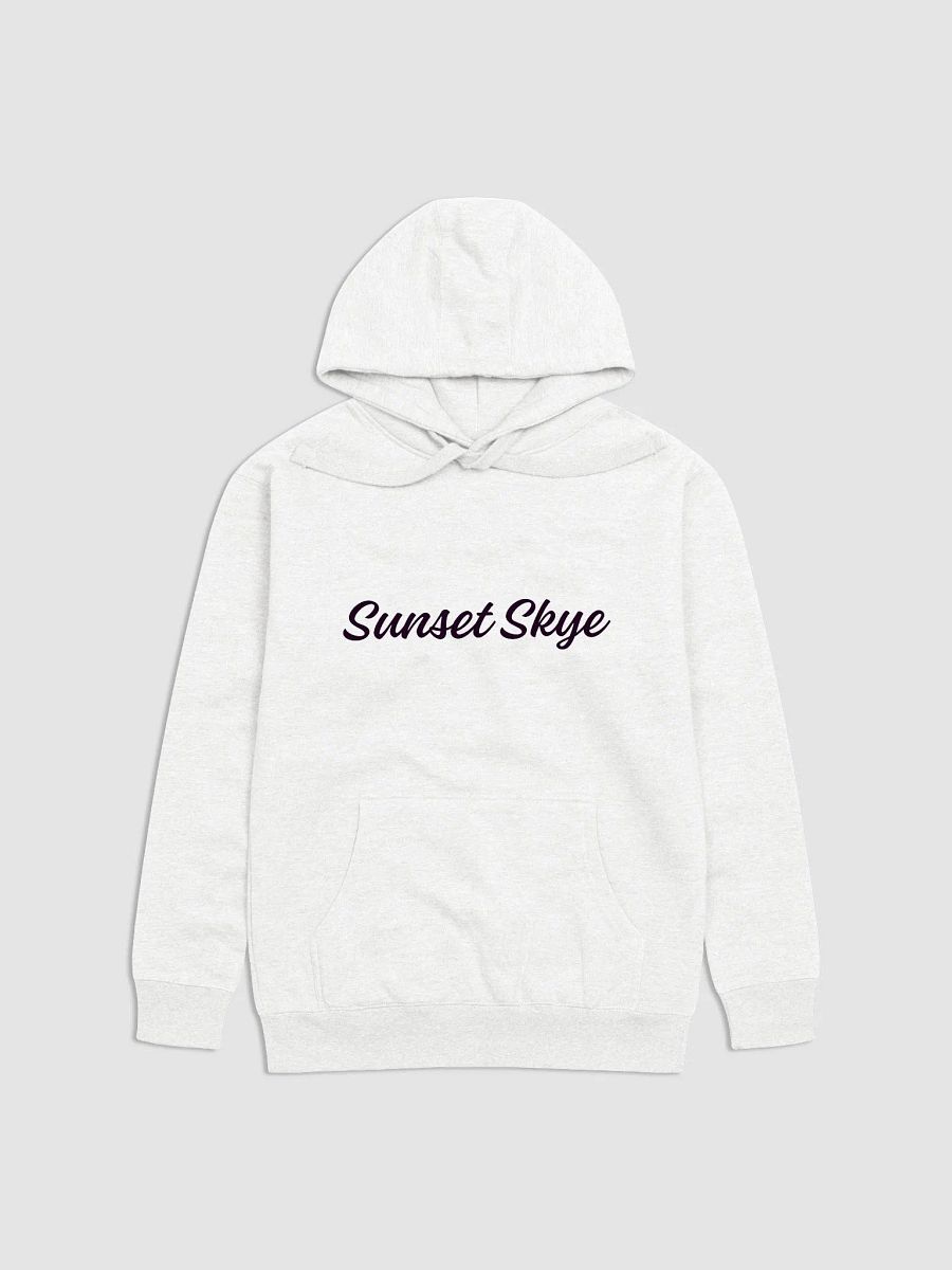 White Sunset Comfort Unisex Hoodie product image (2)